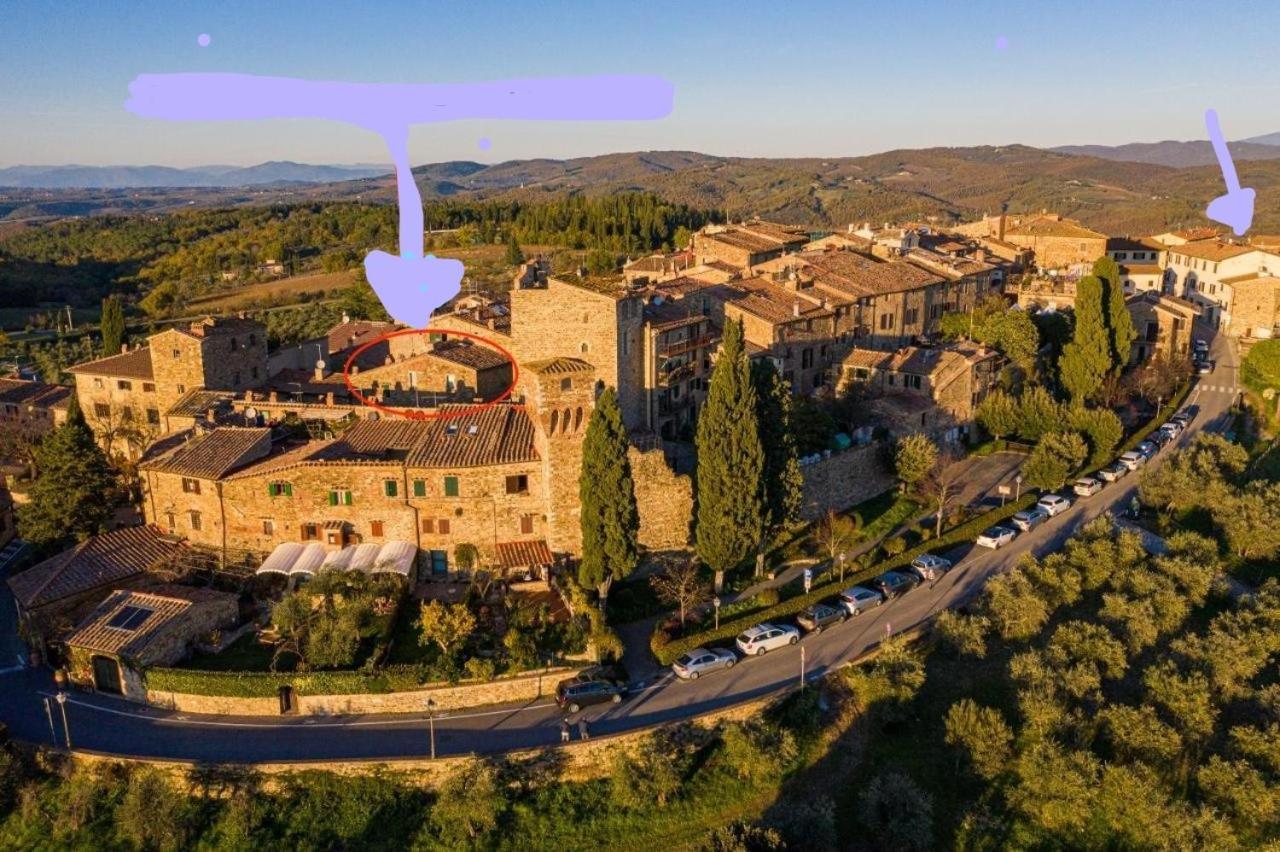Dolce Cuore Luxe Apartment Chianti Florence Male Romantyczne Mieszkanie San Donato in Poggio Екстер'єр фото