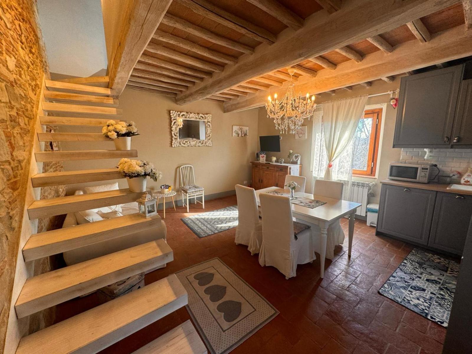Dolce Cuore Luxe Apartment Chianti Florence Male Romantyczne Mieszkanie San Donato in Poggio Екстер'єр фото